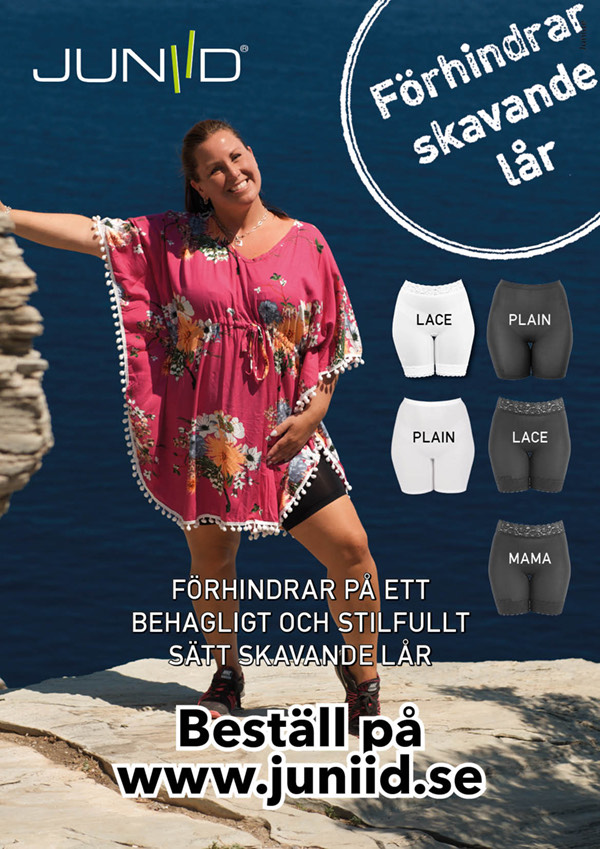 Lårskav, infanterield och chub rub. Har du besvär med lår som skaver mot varandra? Juniid är lösningen på problemet