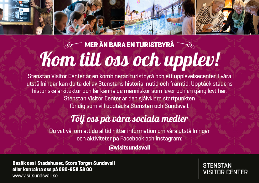 Stenstan visitor center i Sundsvall